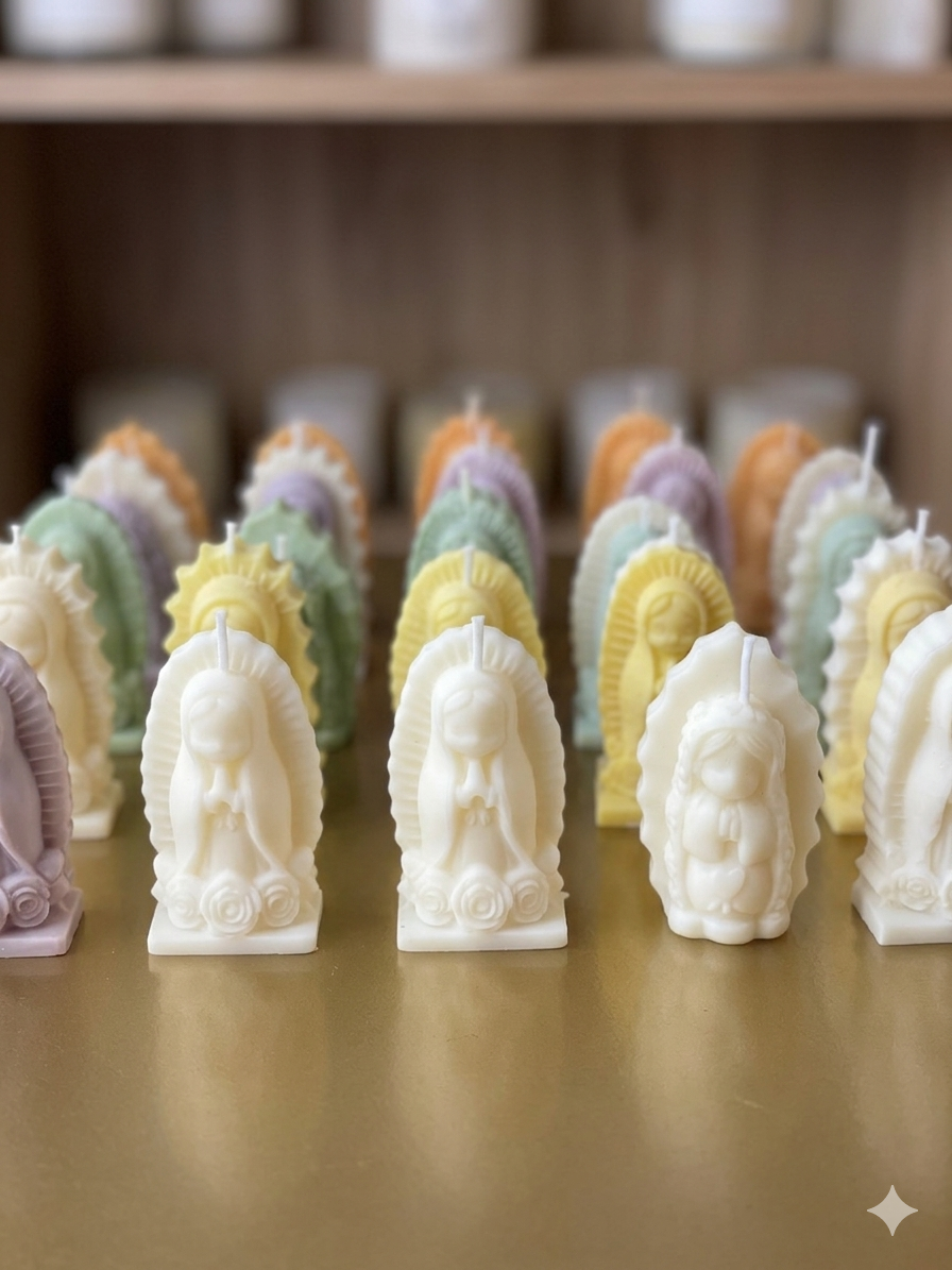 Candle Virgin Mary