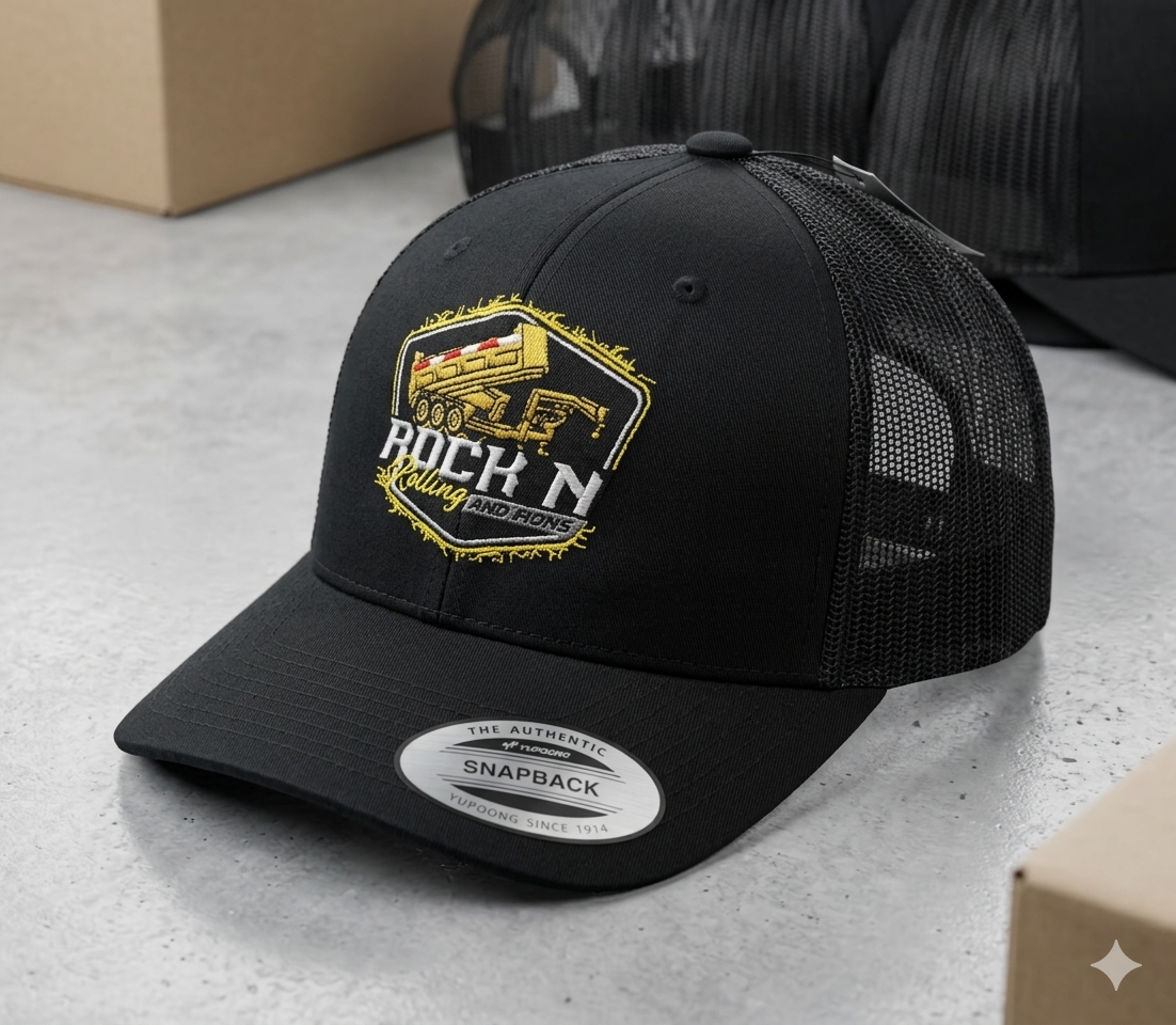 Embroidery pack of caps